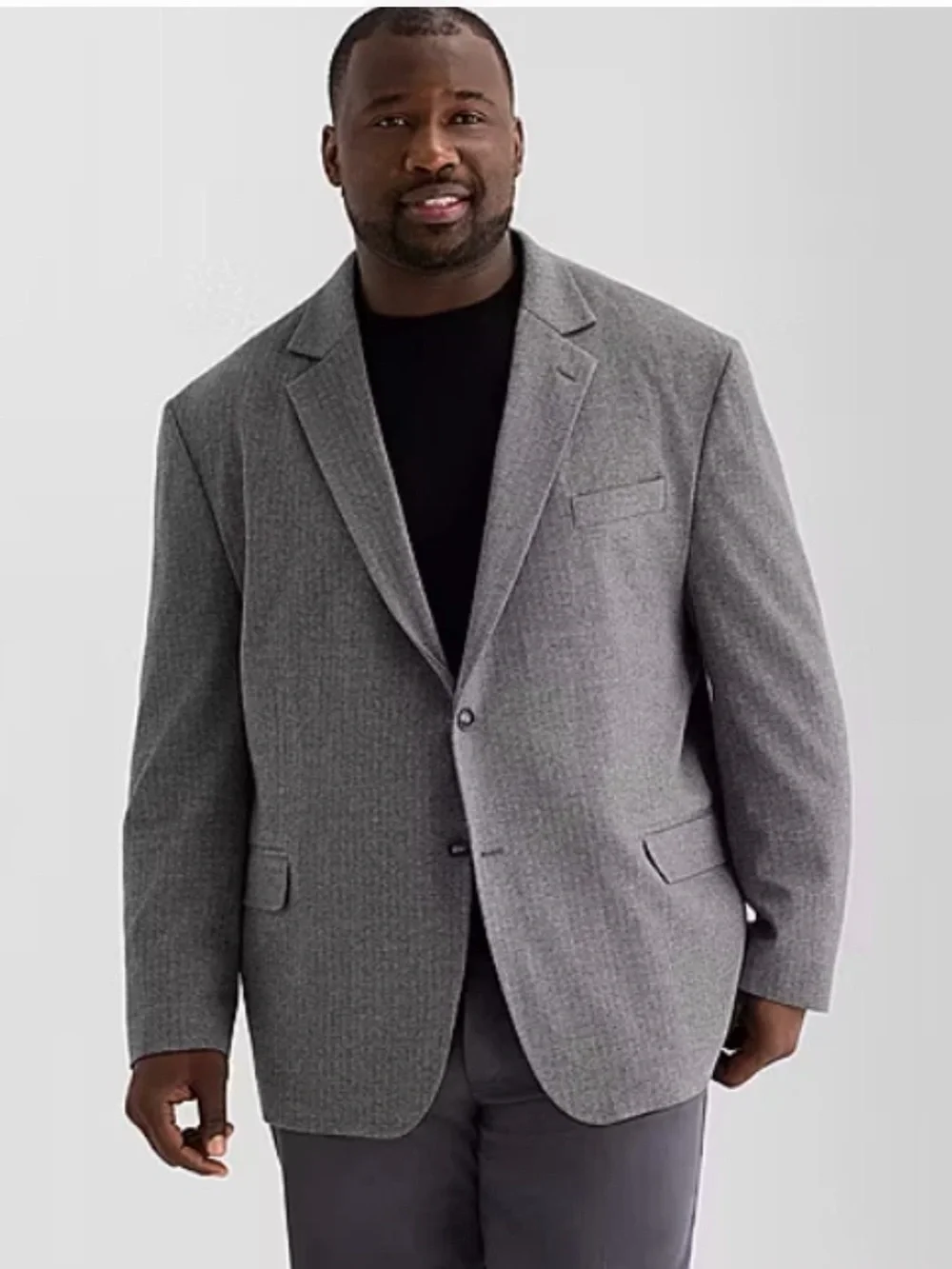 Stafford Size 56 Reg Mens Big and Tall Classic Fit Sport Coat. New With Tags